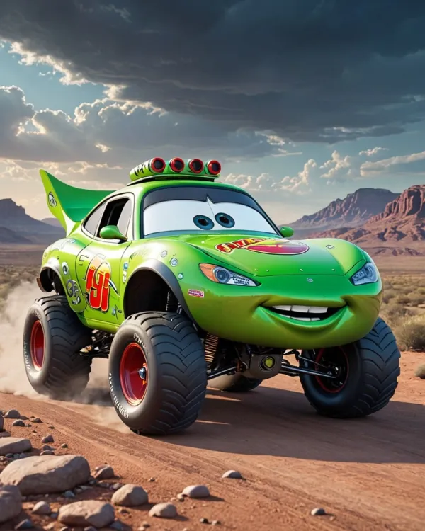 Playful Monster Truck