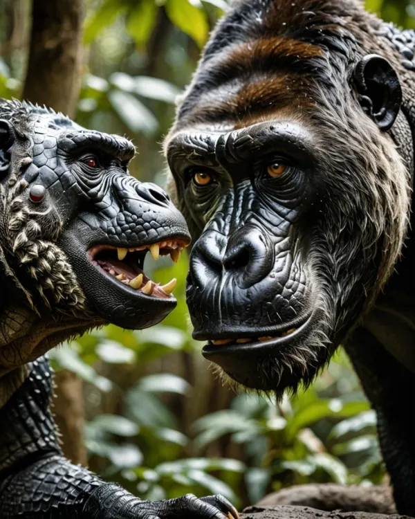 Mechanical Primate Confrontation