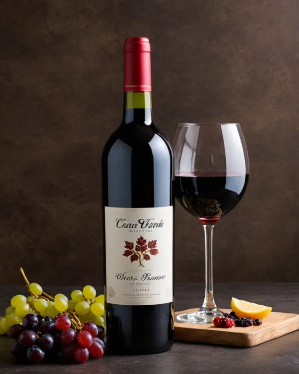 Wine and Fruit Still Life