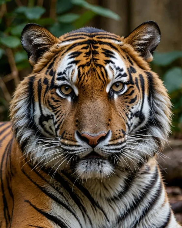 Intense Tiger Gaze