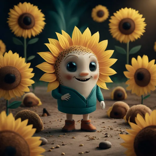 Sunflower Character Delight
