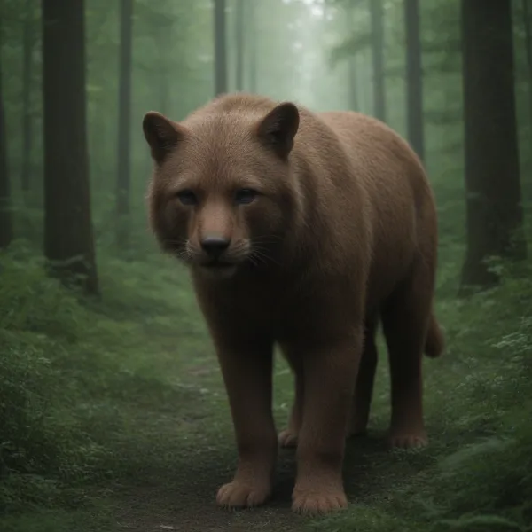 Serene Forest Encounter