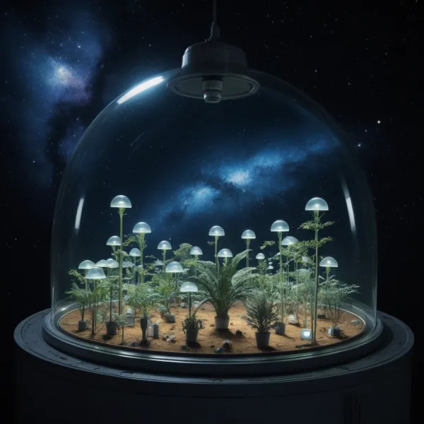 Serene Futuristic Dome