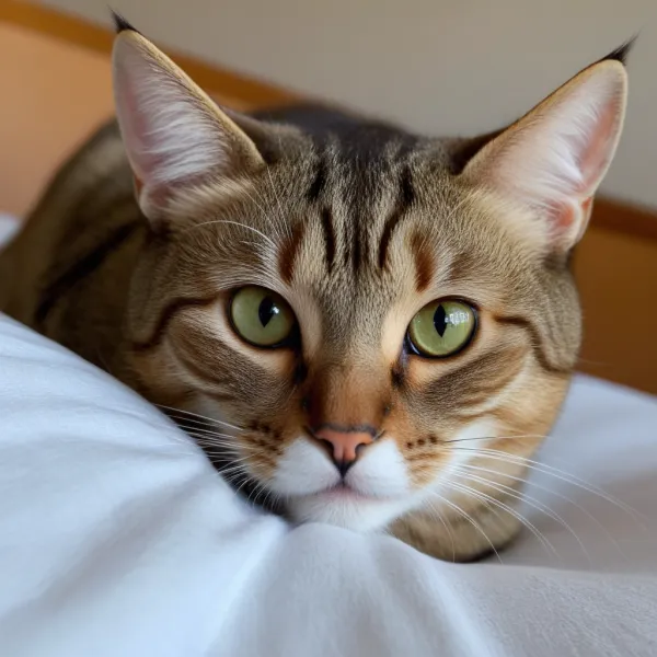 Gentle Cat Gaze