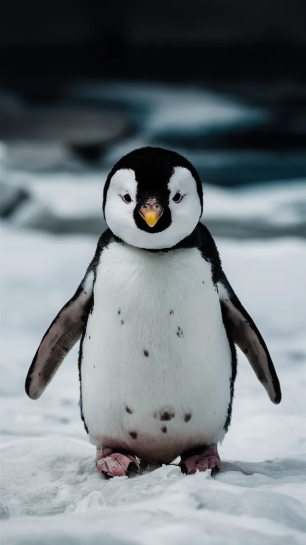 Adorable Penguin Innocence