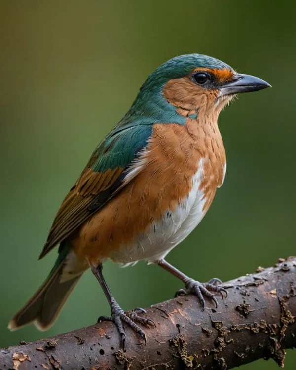 Vivid Bird Portrait
