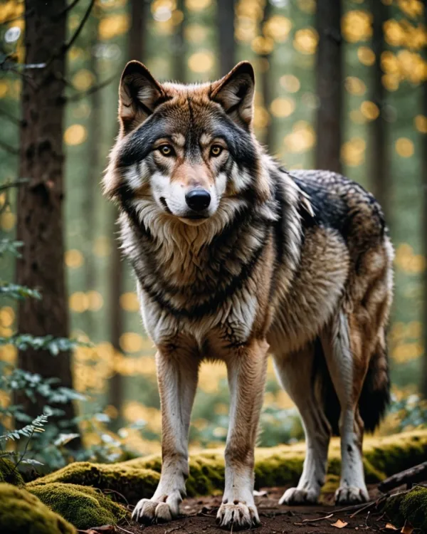 Lone Wolf, Calm Forest