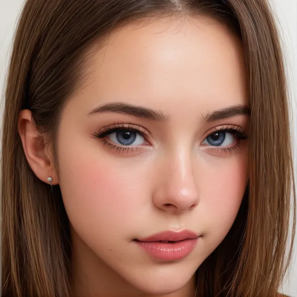 Serene Blue Eyes