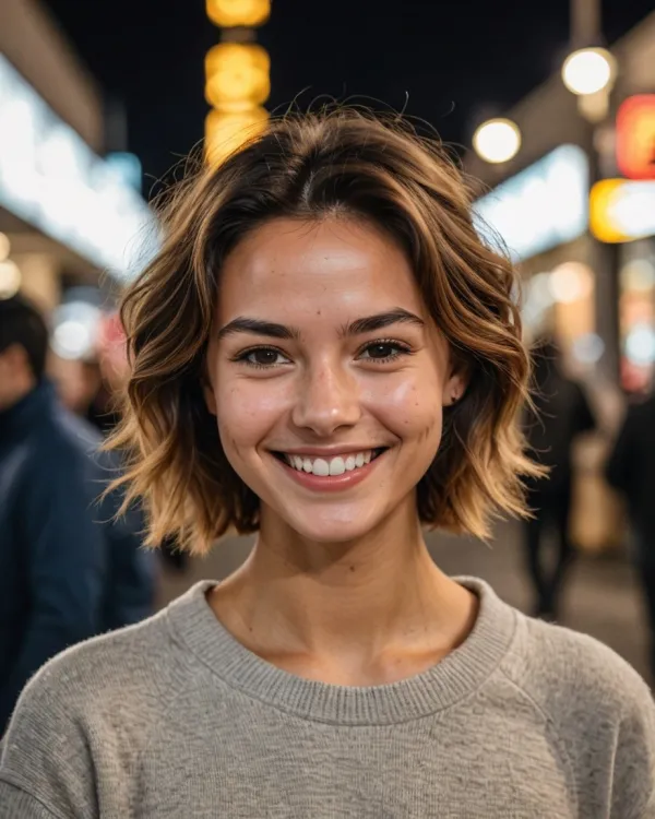 Warm Night Smile