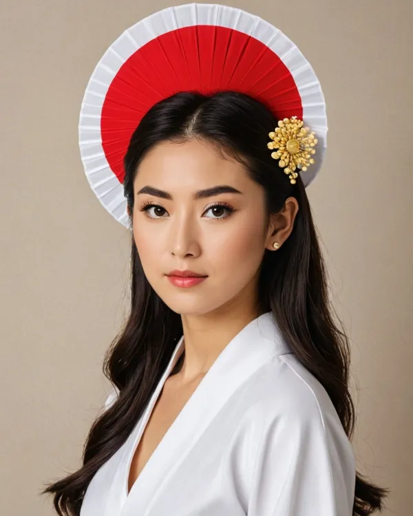 Serene Dignified Elegant Portrait