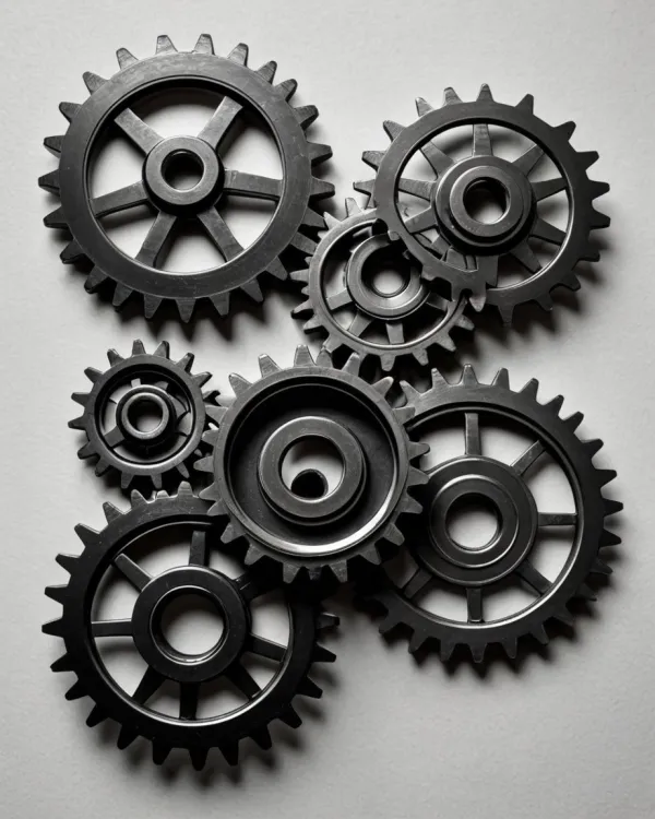 Interlocked Precision Gears
