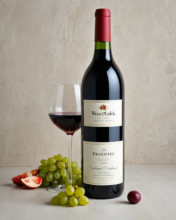 Peaceful Wine Arrangement