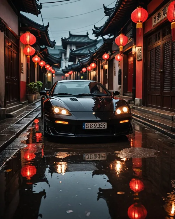 Moody Neon Drive