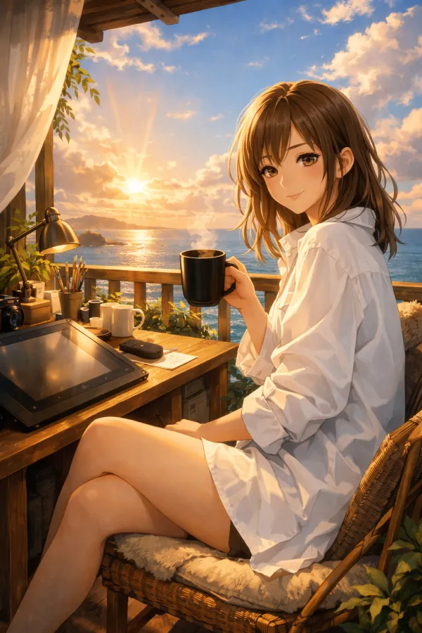 Serene Sunset Creative