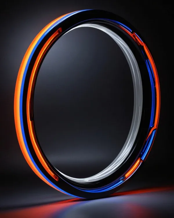 Futuristic Mysterious Glowing Ring