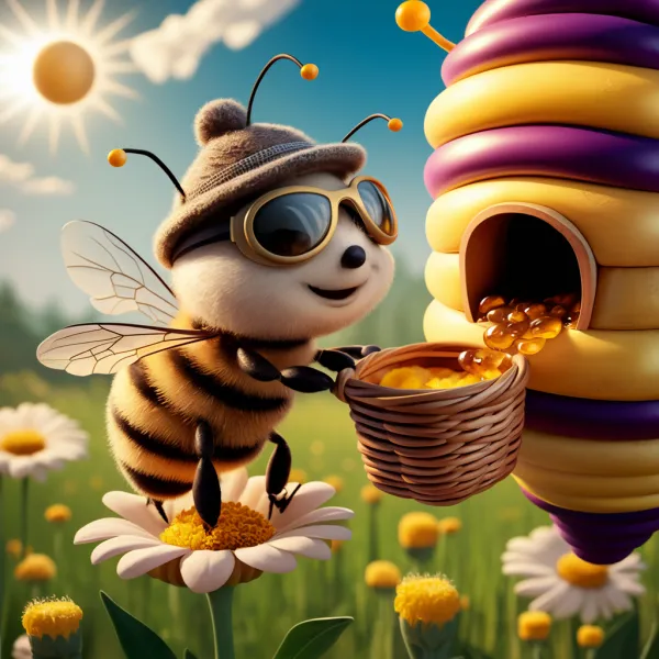 Cheerful Whimsical Sunny Honey