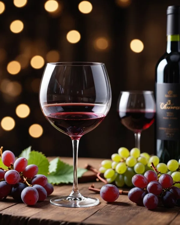 Cozy Wine Still Life