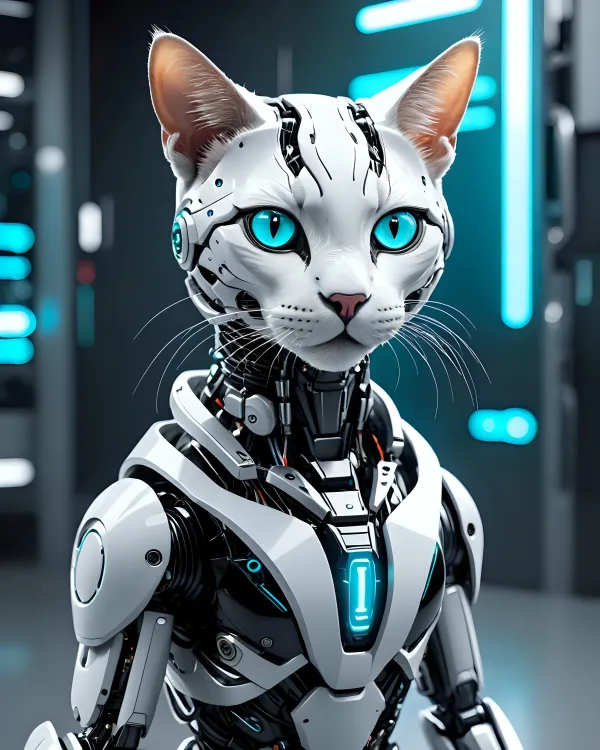 Curious Cybernetic Feline