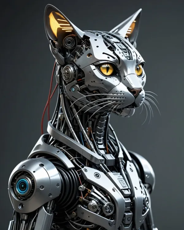 Cybernetic Feline Gaze