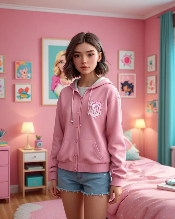 Cozy Pink Room