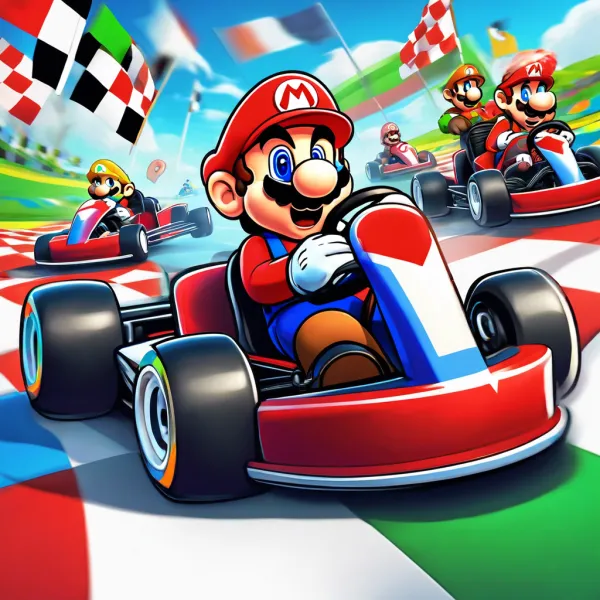 Mario Kart Racing Frenzy