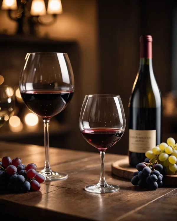 Warm Cozy Wine Evening