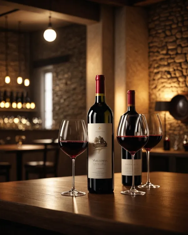 Warm Cozy Wine Evening