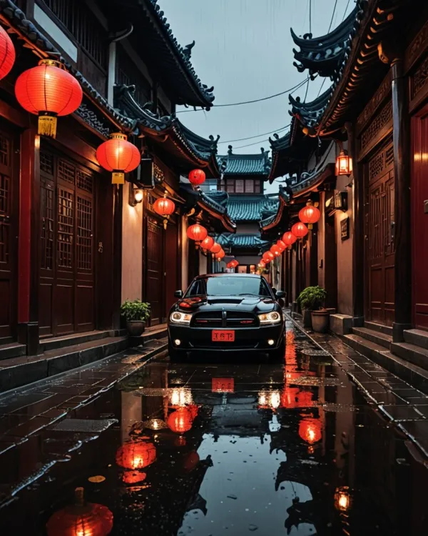 Serene Night Contrast