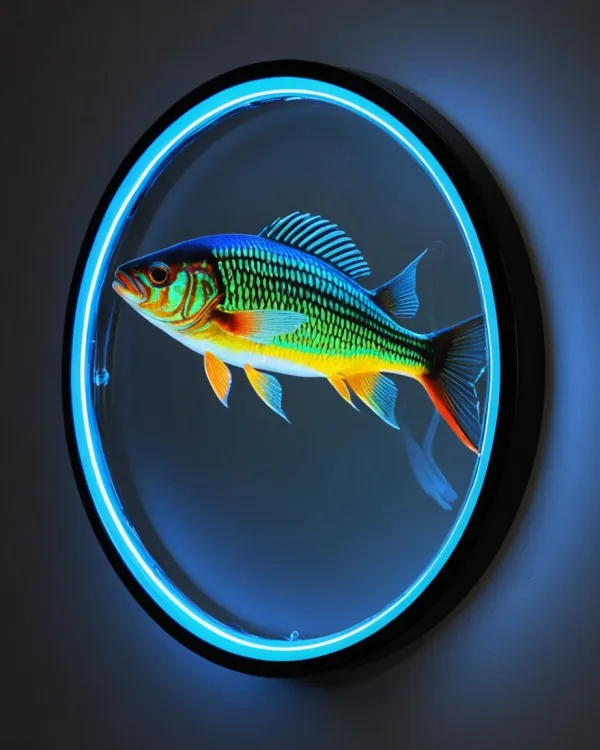 Glowing Neon Fish