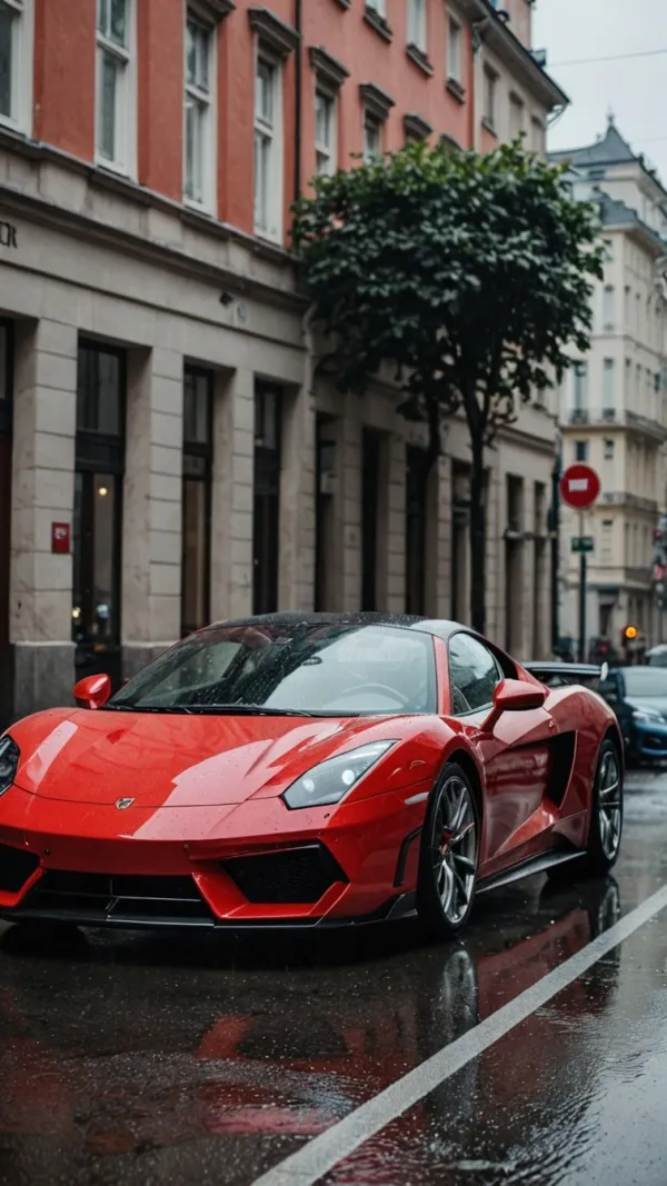 Sleek Sophisticated Red Drama