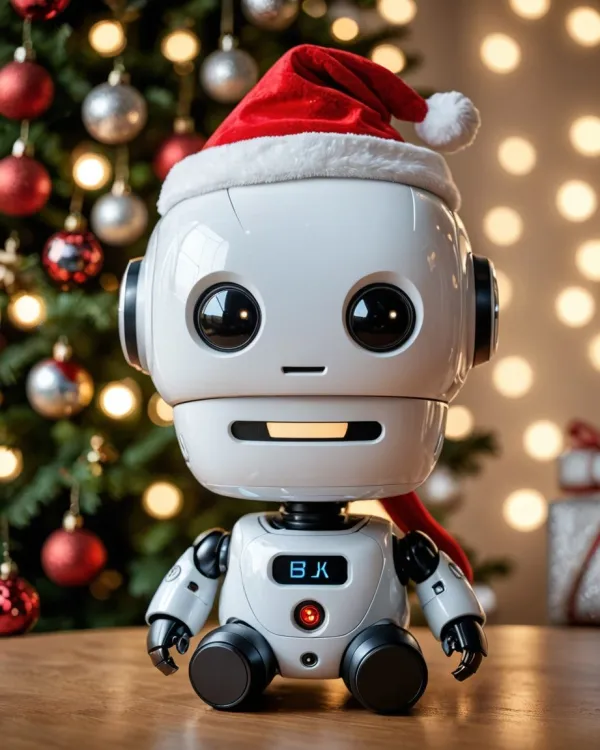 Festive Toy Robot