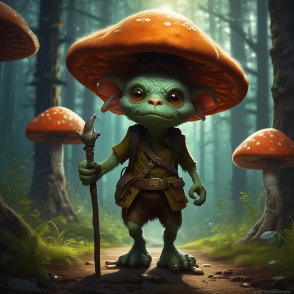 Whimsical Mysterious Creature