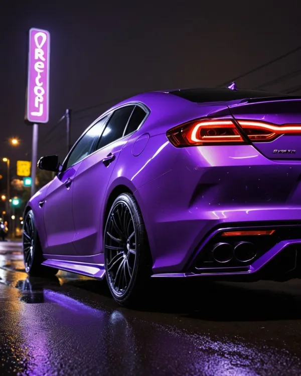 Dramatic Night Glow