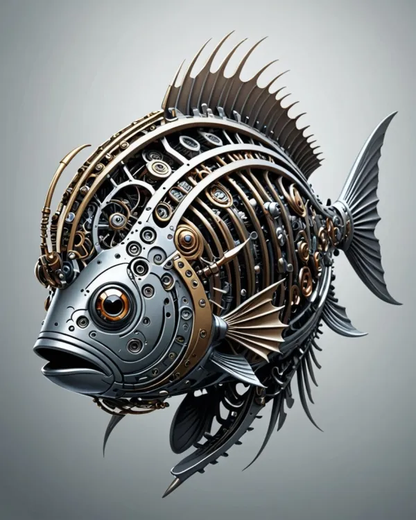 Fascinating Steampunk Fish