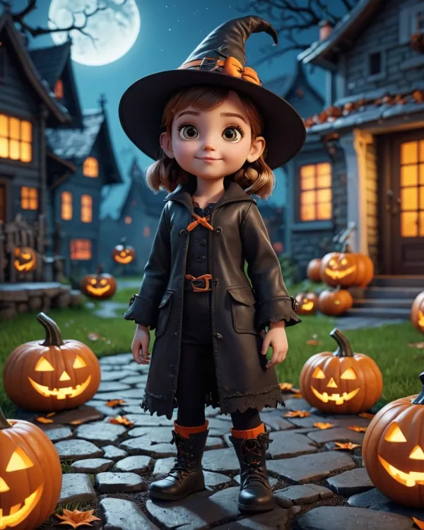 Spooky Festive Whimsical Cute