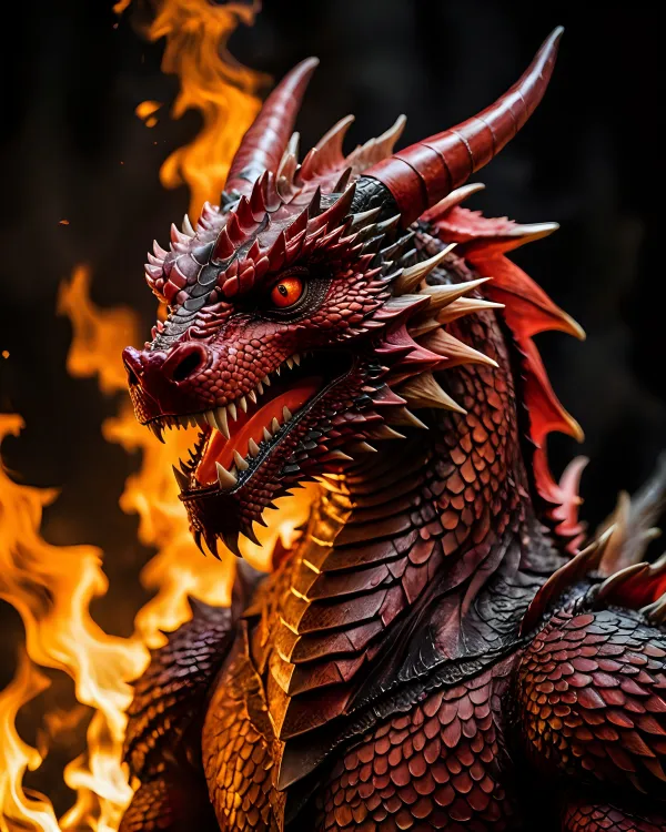 Fearsome Majestic Blazing