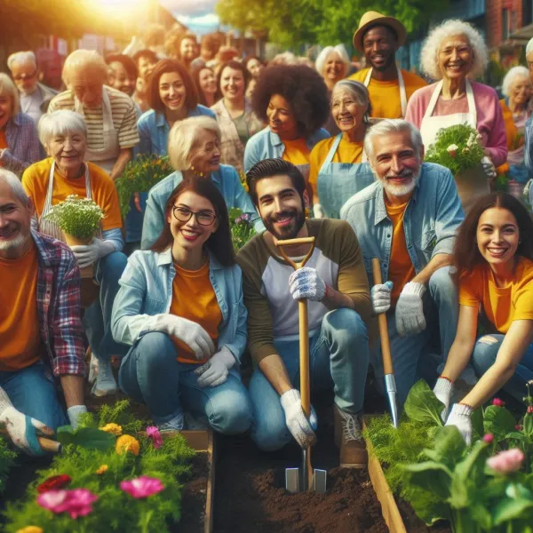 Joyful Community Gardening