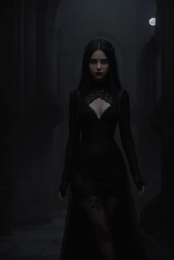 Mysterious Gothic Night