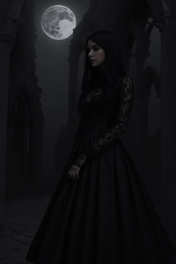 Somber Melancholic Mysterious Elegance