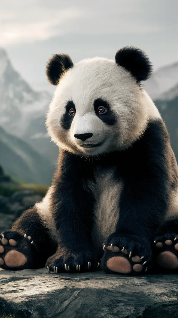 Calm Gentle Panda