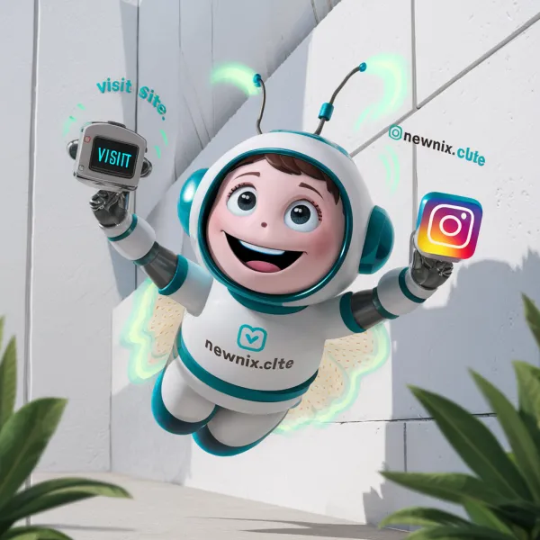 Playful Futuristic Baby