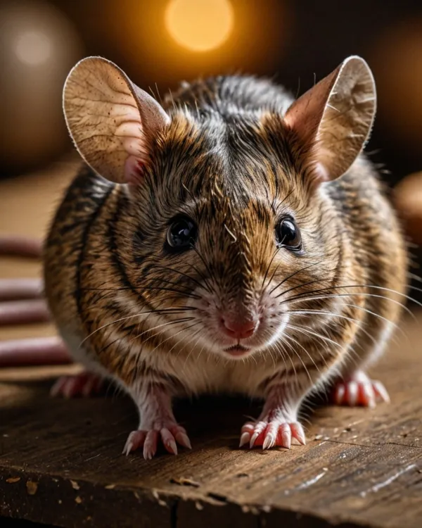 Cozy Mouse Close-Up
