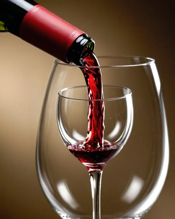Elegant Wine Pour