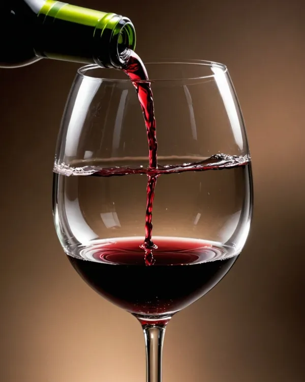 Elegant Wine Pour