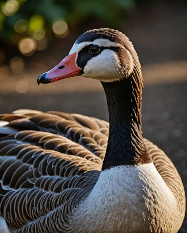 Serene Goose Close-Up