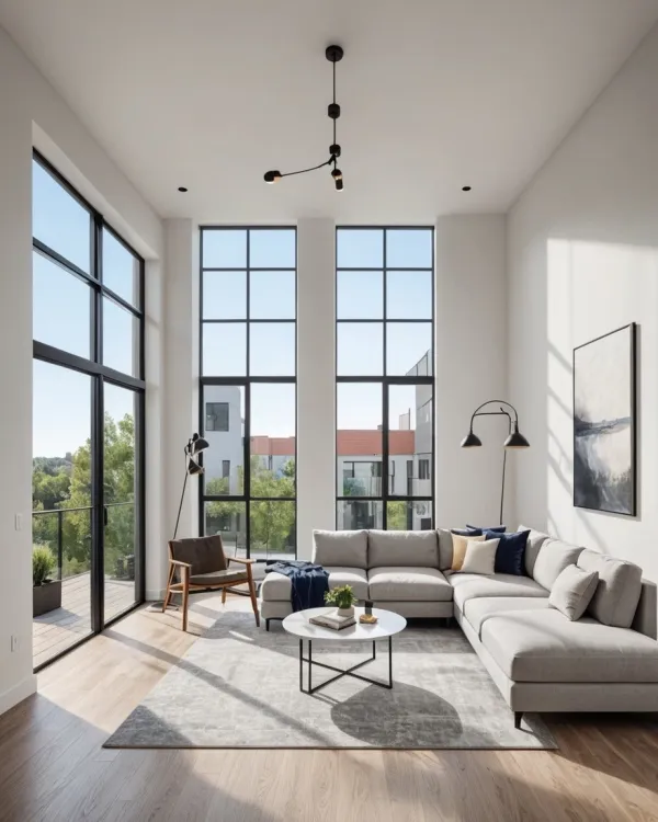 Serene Minimalist Living Room