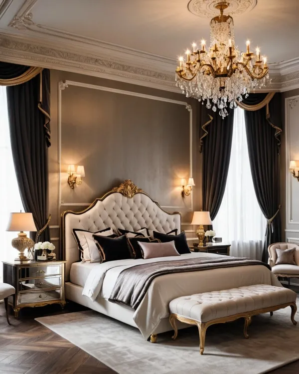Elegant Luxury Bedroom Interior