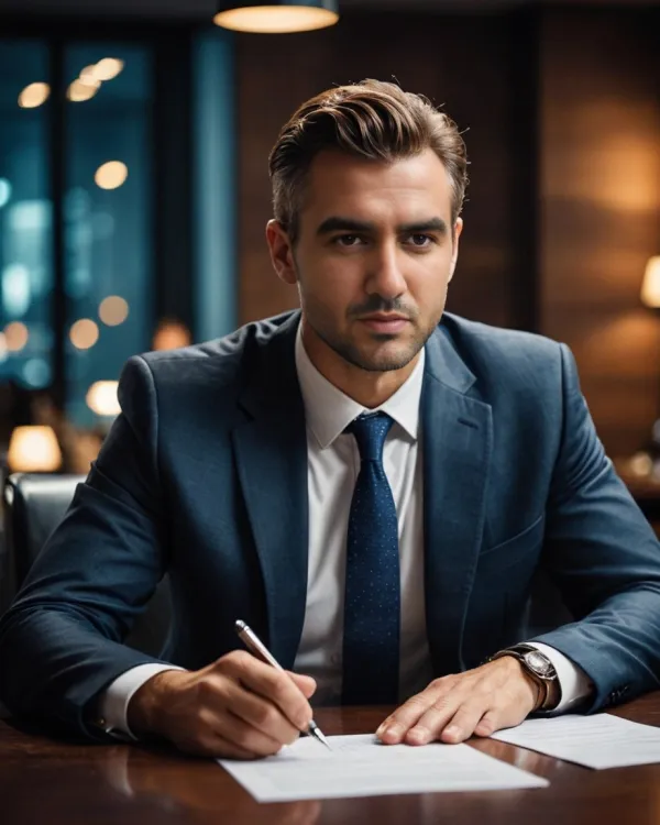 Professional, Confident, Focused