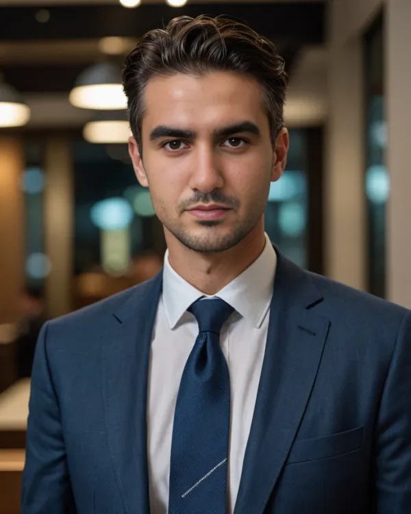 Serious Professional Confident Composed