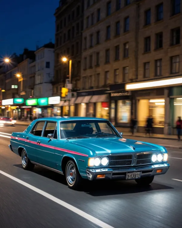 Dynamic Nostalgic Urban Night